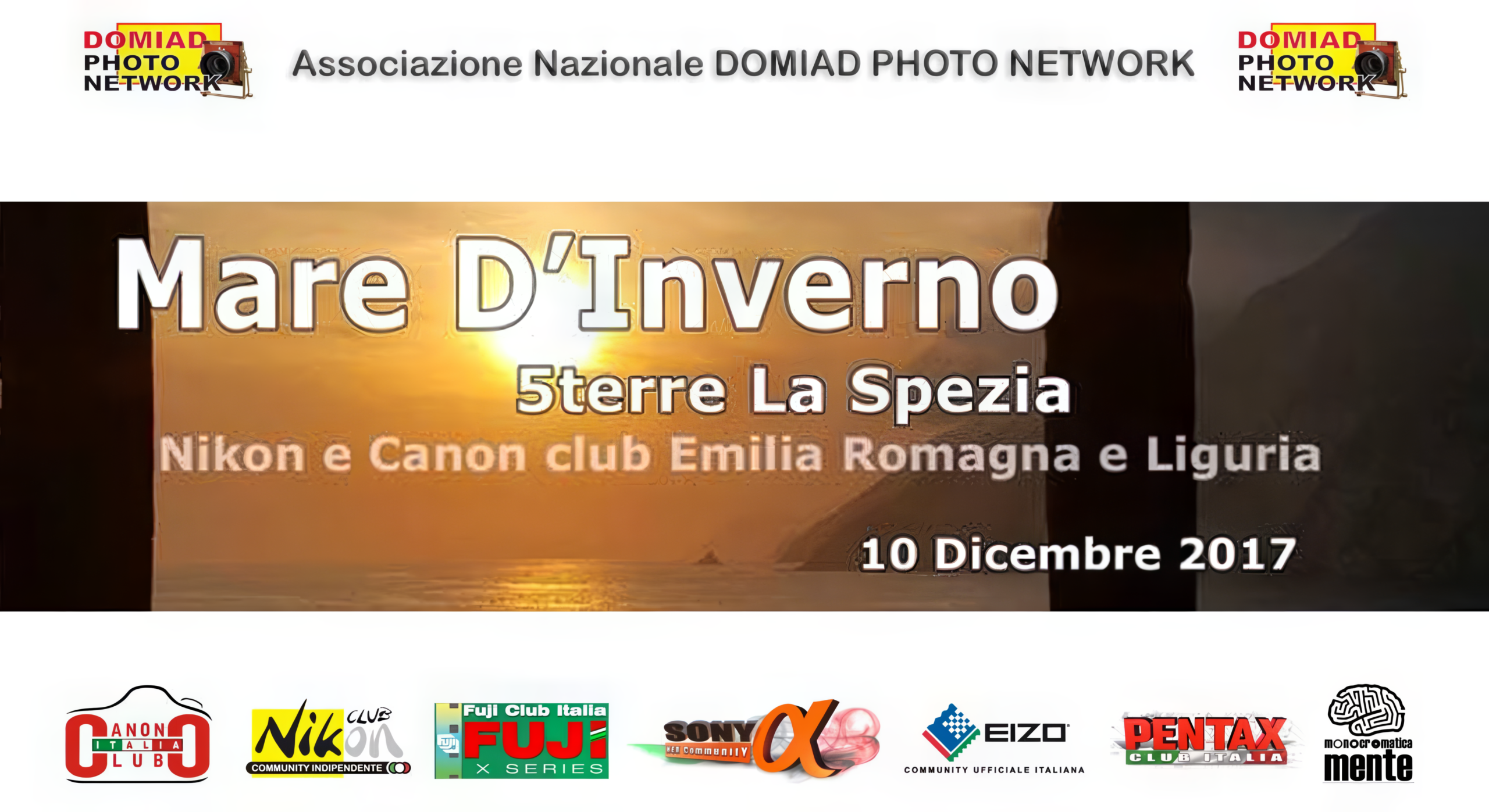 Mare d’Inverno: uscita fotografica alle Cinque Terre – 10 dicembre 2017