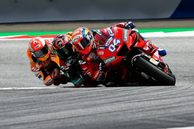 Andrea Bruno Diodato: tre moto in piega, dinamica di gara