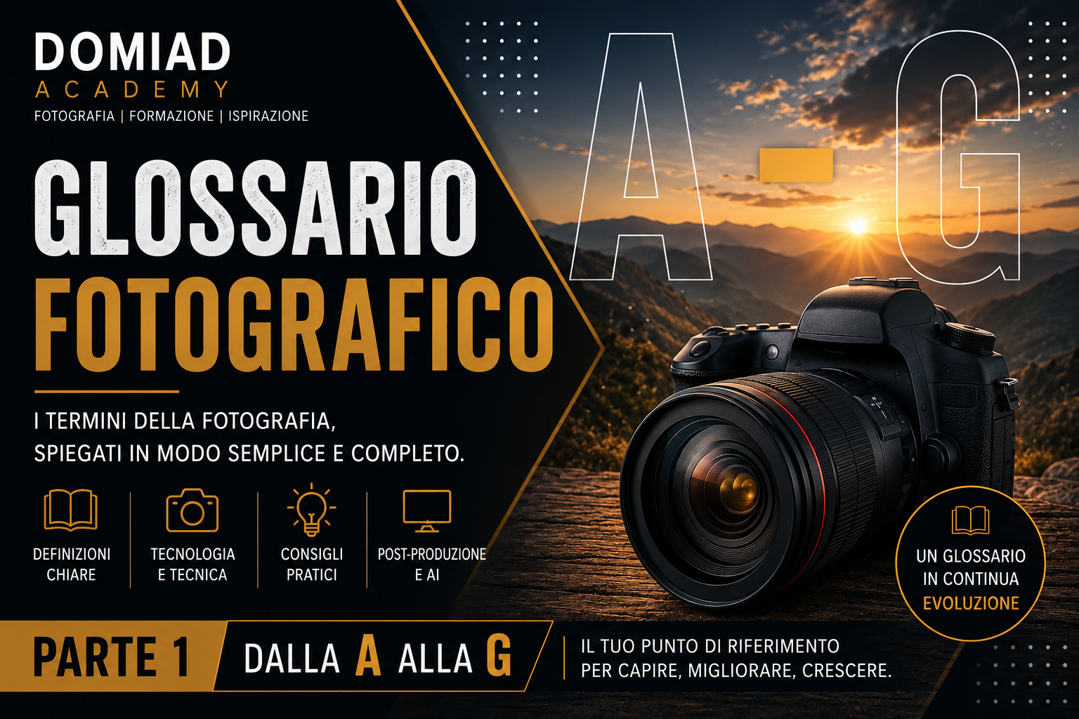 Glossario Parte 1 – dalla A alla G
