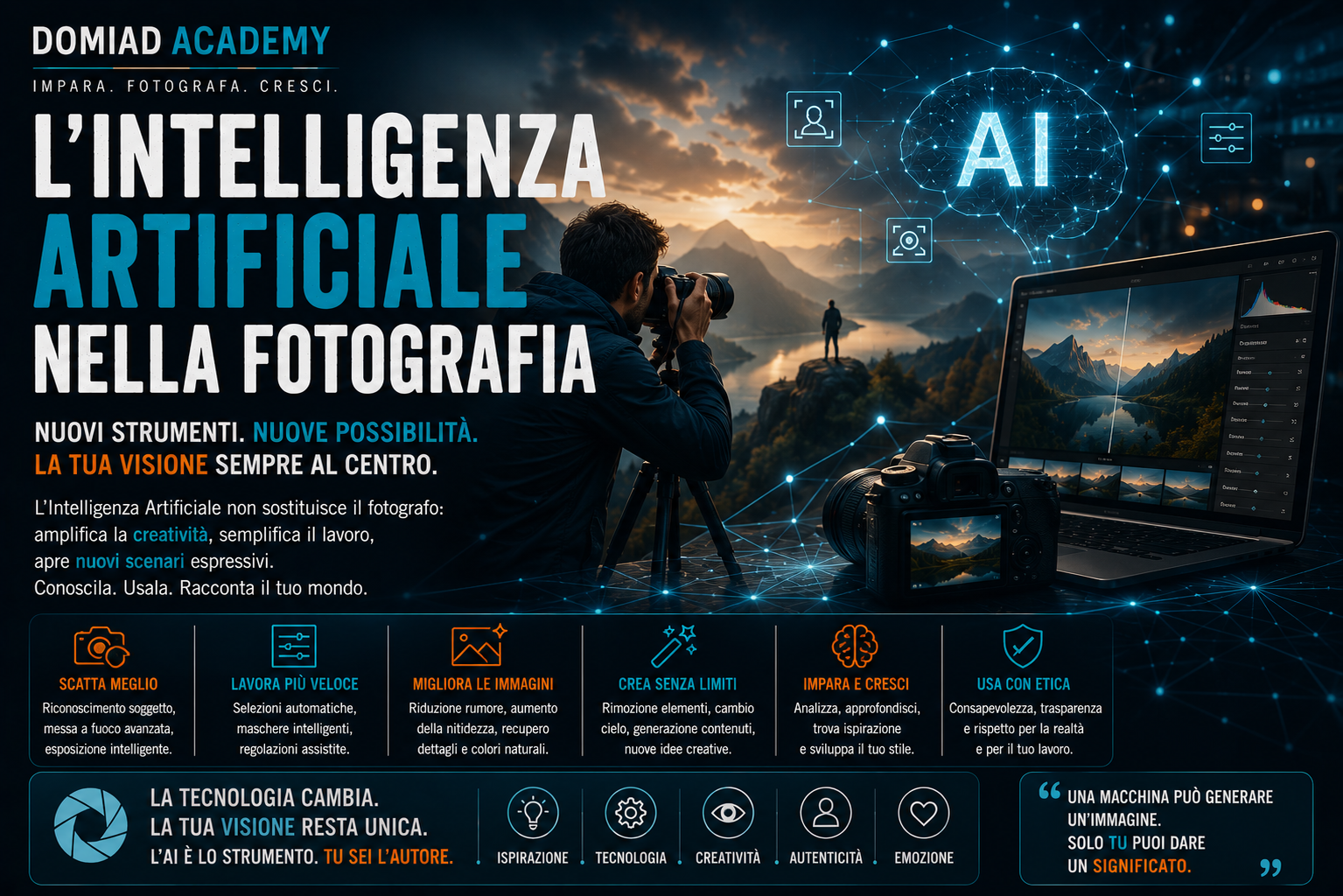 L’Intelligenza Artificiale nella fotografia