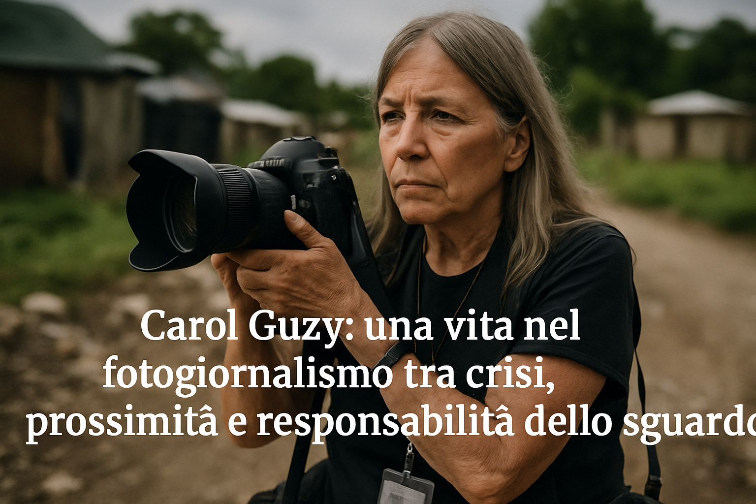 Carol Guzy: una vita nel fotogiornalismo tra crisi, prossimità e responsabilità dello sguardo