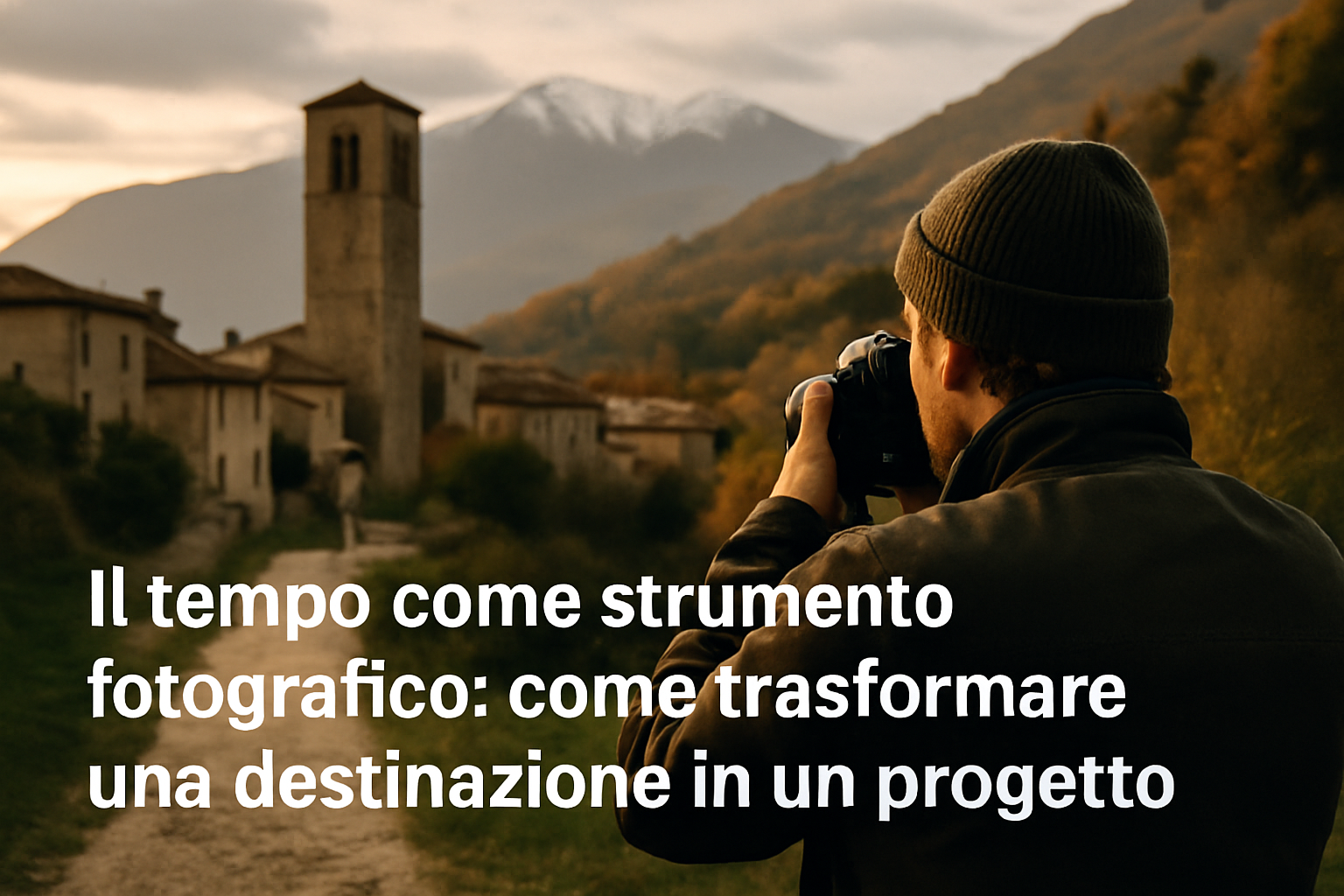 Il tempo come strumento fotografico: come trasformare una destinazione in un progetto