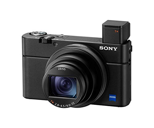 Sony RX100 VII - Fotocamera Digitale Compatta Premium (Sensore da 1.0'', Elevate Prestazioni di AF, 4K HDR, Velocità Performante 20 fps) — foto prodotto Amazon