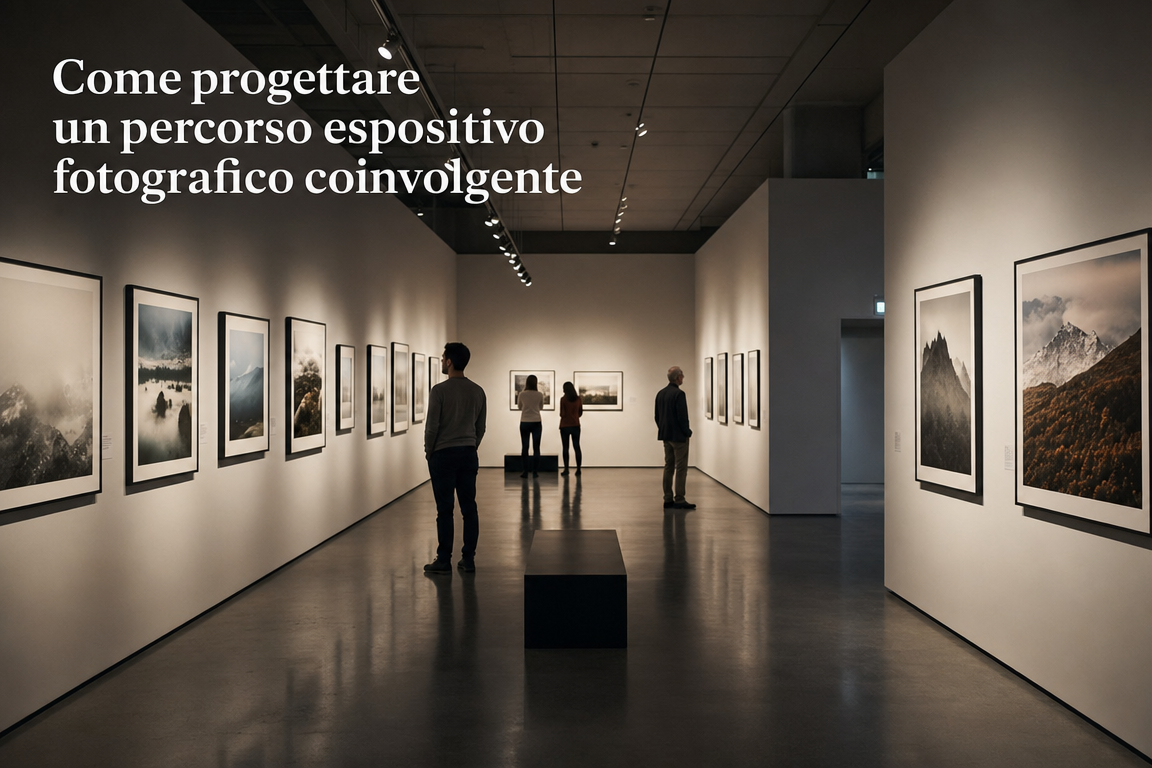 Come progettare un percorso espositivo fotografico coinvolgente