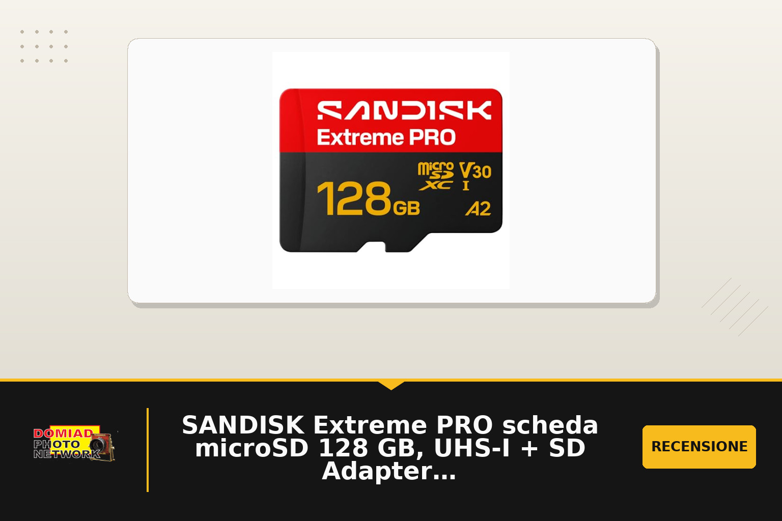 SANDISK Extreme PRO scheda microSD 128 GB, UHS-I + SD Adapter (velocità di lettura fino a 250 MB/s e velocità di scrittura fino a 120 MB/s, 5K, 3K, 4K UHD, C10, V30, U3, A2)