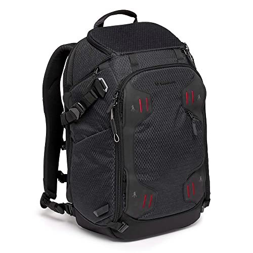 Manfrotto PRO Light Multiloader M, Zaino Fotografico per Fotocamere, 4 Punti di Accesso, Attacchi per Treppiede Multipli, 3 Modalità di Utilizzo, Divisori Intercambiabili, Nero — foto prodotto Amazon