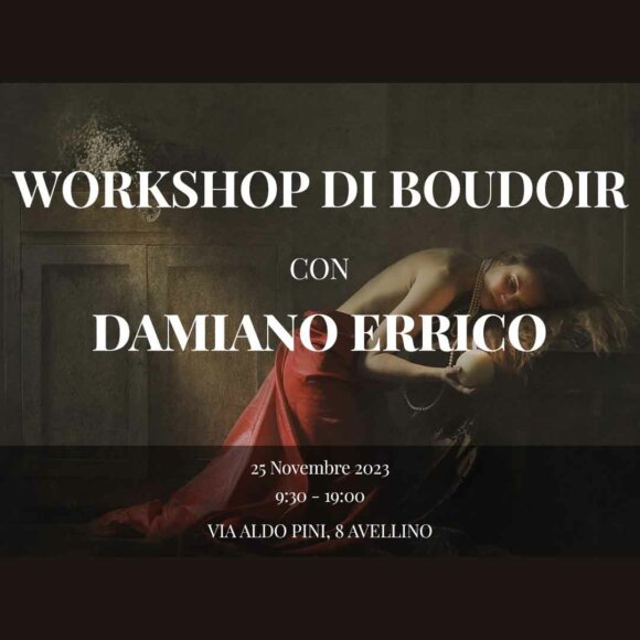 Workshop di Boudoir con Damiano Errico